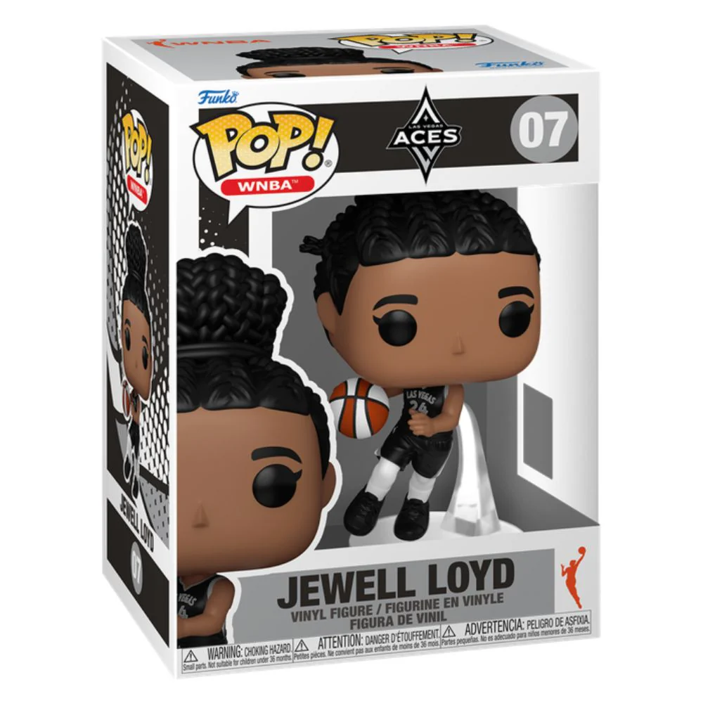 WNBA Basketball - Jewell Loyd Las Vegas Aces Pop! Vinyl - Image 2