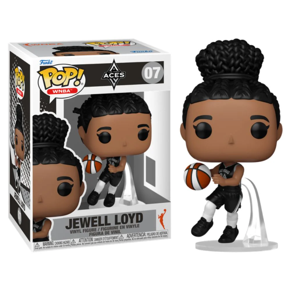 WNBA Basketball - Jewell Loyd Las Vegas Aces Pop! Vinyl - Image 3
