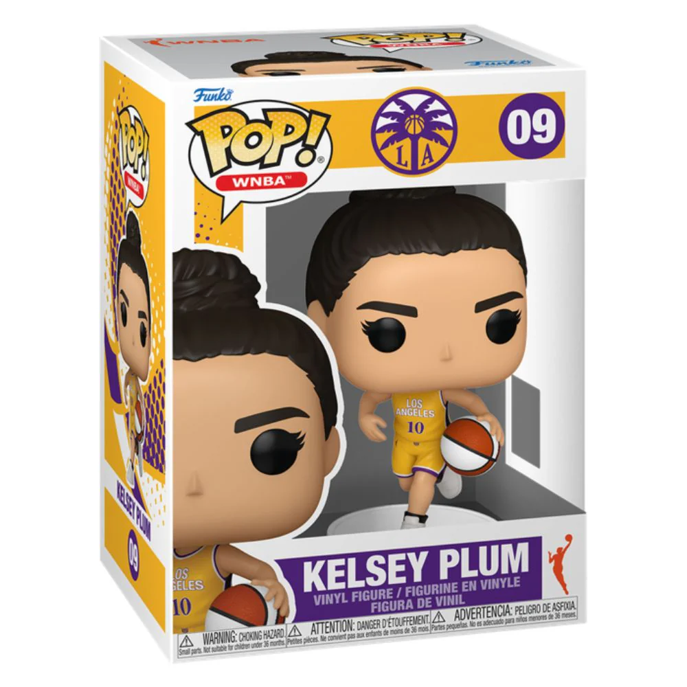 WNBA Basketball - Kelsey Plum Los Angeles Sparks Pop! Vinyl - Image 2