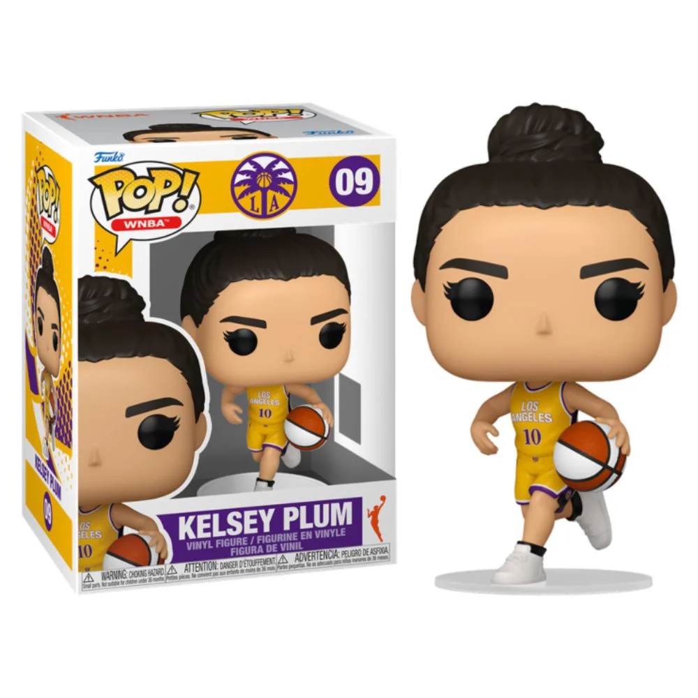WNBA Basketball - Kelsey Plum Los Angeles Sparks Pop! Vinyl - Image 3