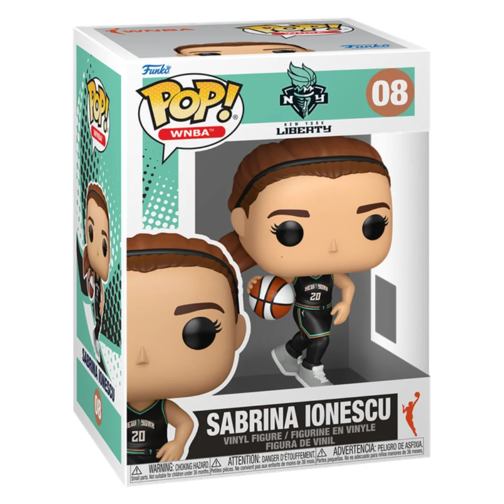 WNBA Basketball - Sabrina Ionescu New York Liberty Pop! Vinyl - Image 2