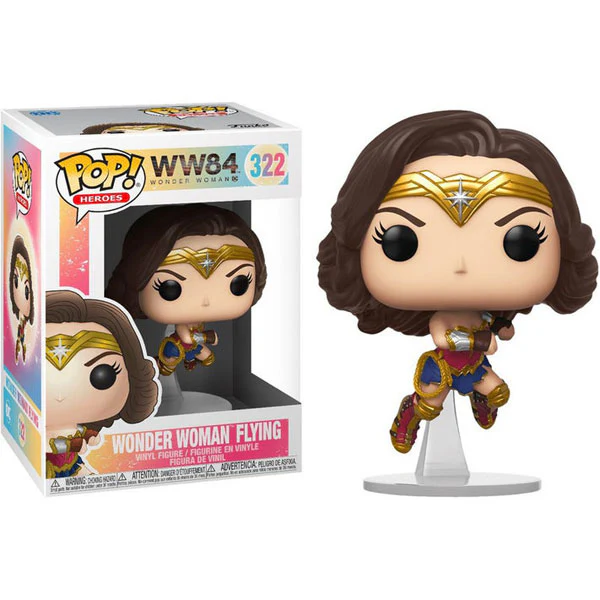 Wonder Woman: 1984 - Wonder Woman Flying Pop! Vinyl - Image 3