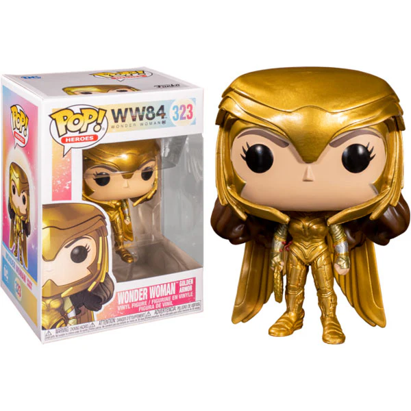 Wonder Woman: 1984 - Wonder Woman Gold Power Pose Pop! Vinyl - Image 3