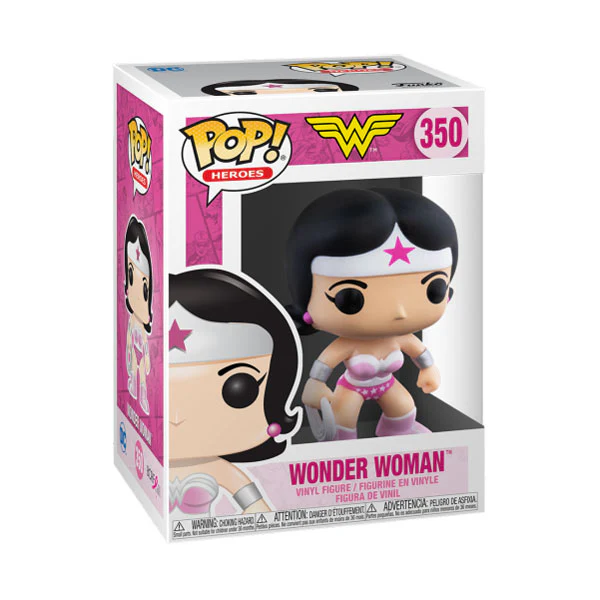 Wonder Woman (comics) - Woman Woman Breast Cancer Awareness Pop! Vinyl - Image 2