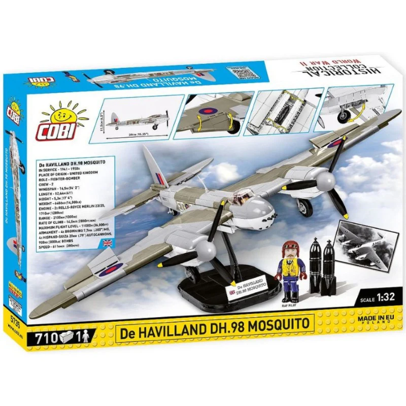 WW2 - De Havilland DH-98 Mosquito 695 Pcs - Store Pickup Only - Image 2