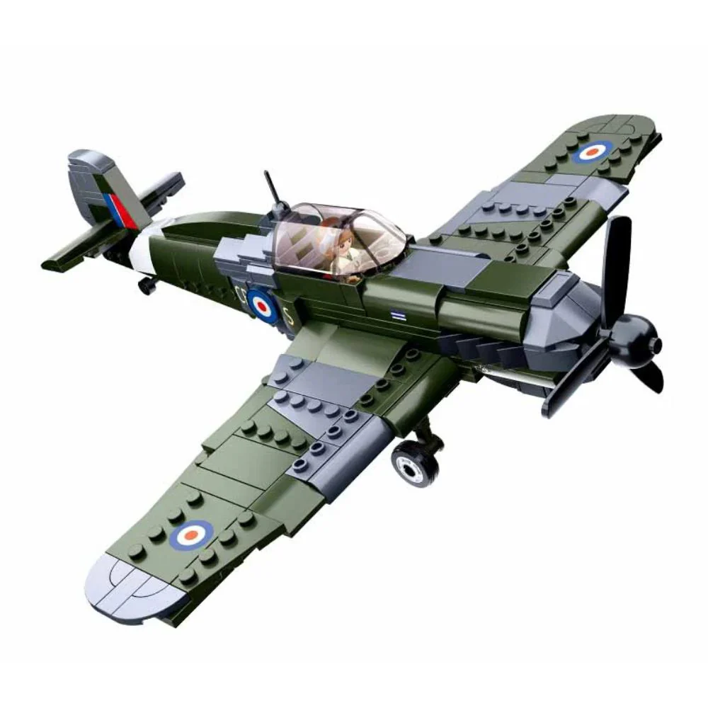 WW2 Spitfire Fighter 290 Pieces Ages 8+ C16 - Image 2