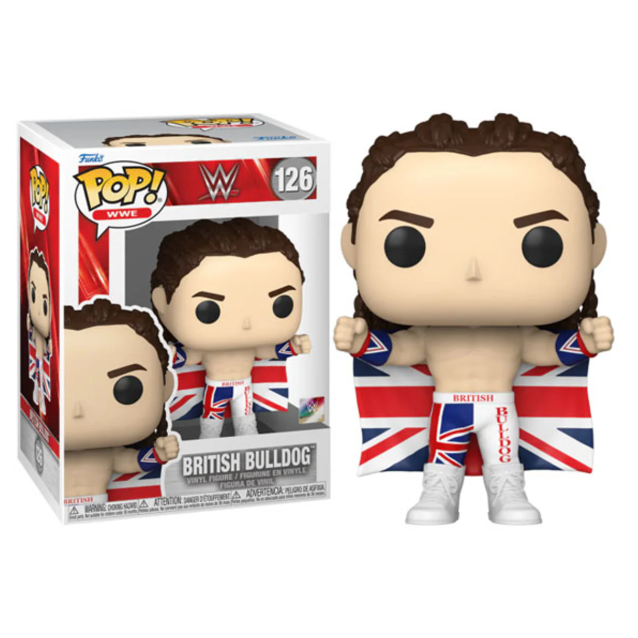 WWE - British Bulldog Pop! Vinyl - Image 3