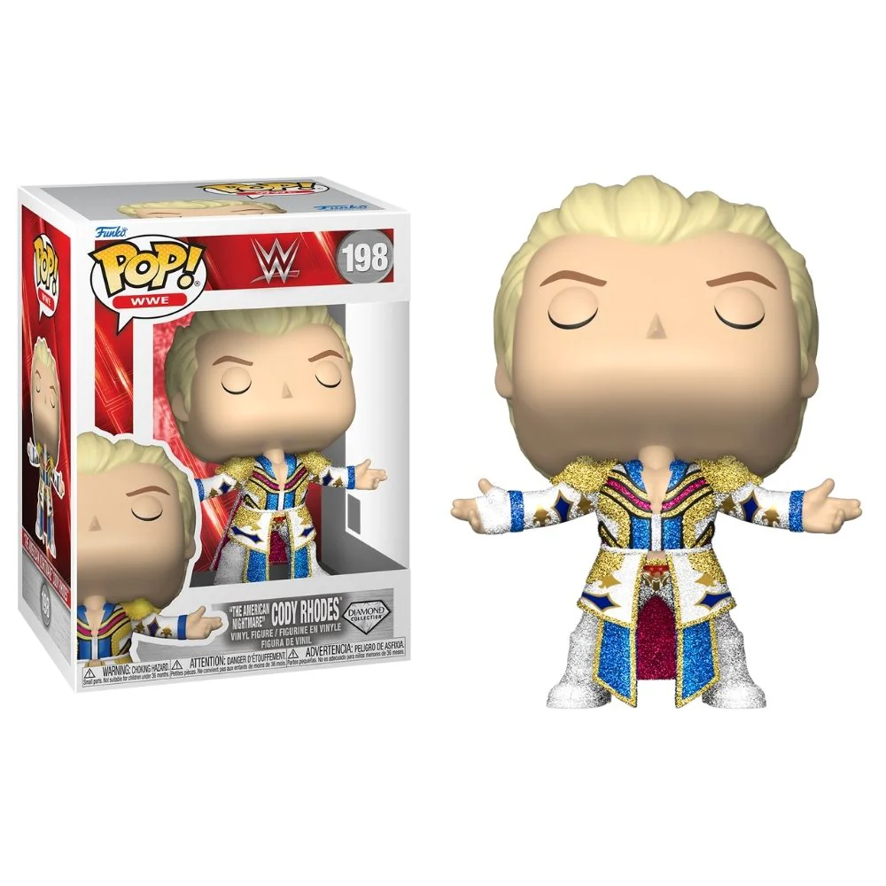 WWE - The American Nightmare Cody Rhodes Diamond Glitter Pop! Vinyl - Image 3