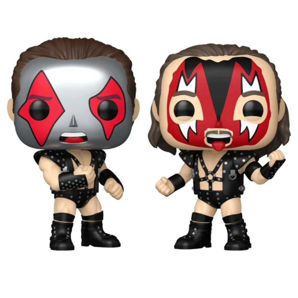 WWE - Demolition: Ax & Smash Metallic Pop! Vinyl 2 Pack - Image 3