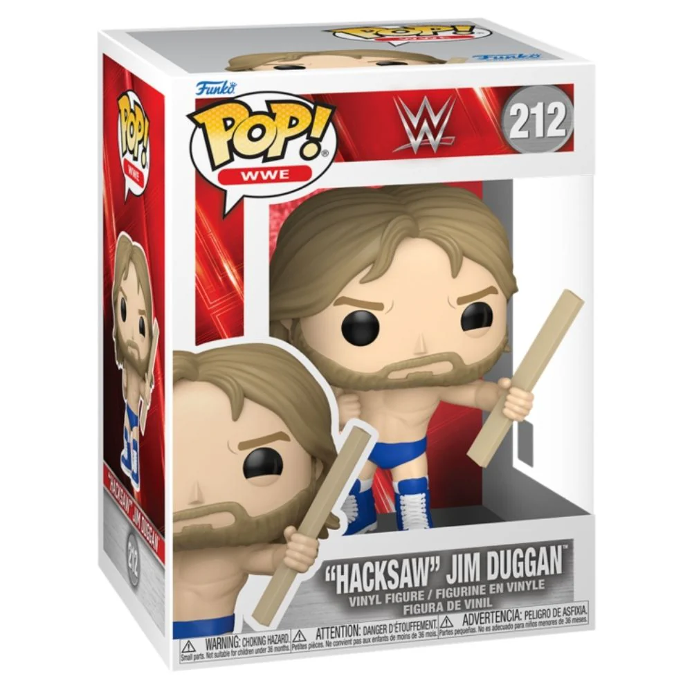 WWE - Hacksaw Jim Duggan Pop! Vinyl - Image 2
