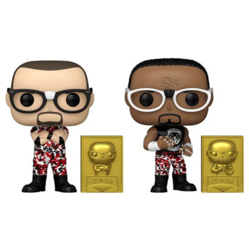 WWE: Hall of Fame - Dudley Boyz Red Camo Pop! 2 Pack - Image 3