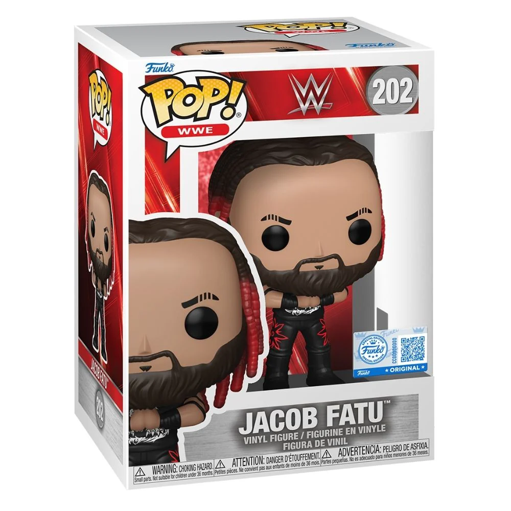 WWE - Jacob Fatu US Exclusive Pop! Vinyl - Image 2