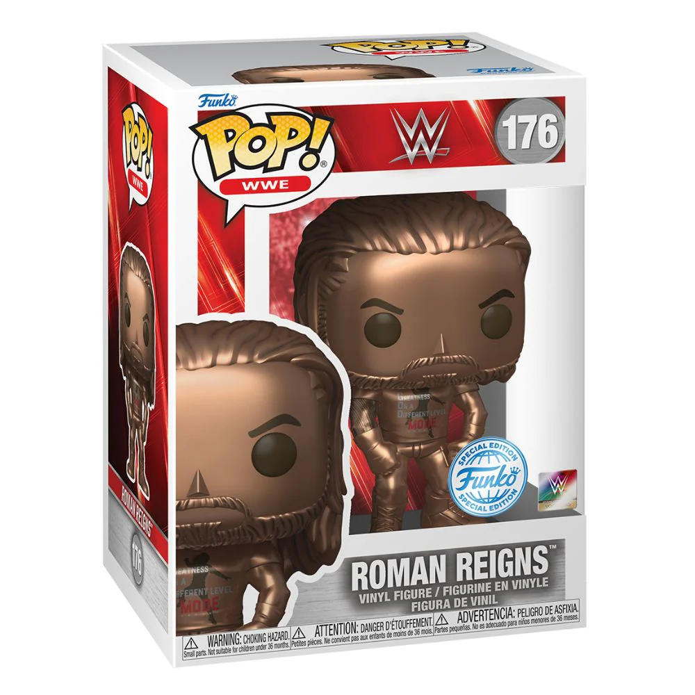 WWE - Roman Reigns (Bronze) US Exclusive Pop! Vinyl - Image 2