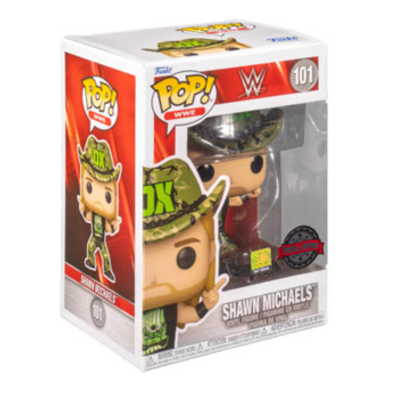 WWE: SS09 - Shawn Michaels D-X US Exclusive Pop! Vinyl with Pin - Image 2