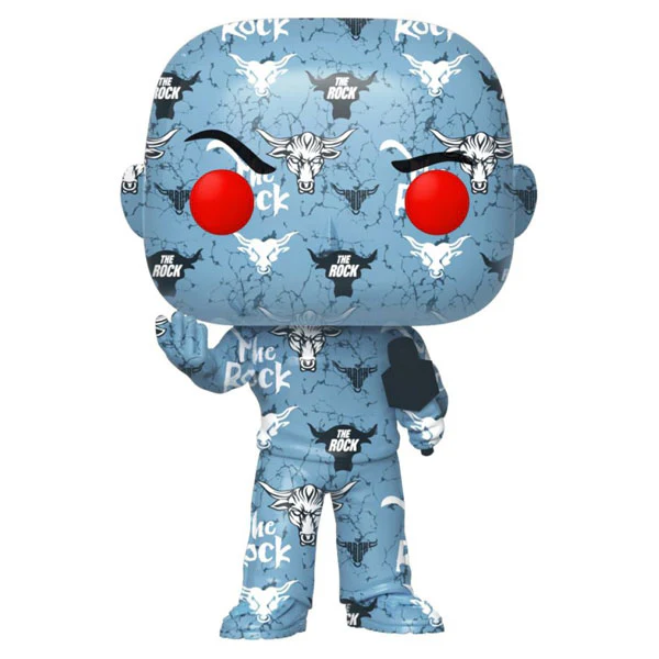 WWE - The Rock (Artist Series) US Exclusive Pop! Vinyl with Protector