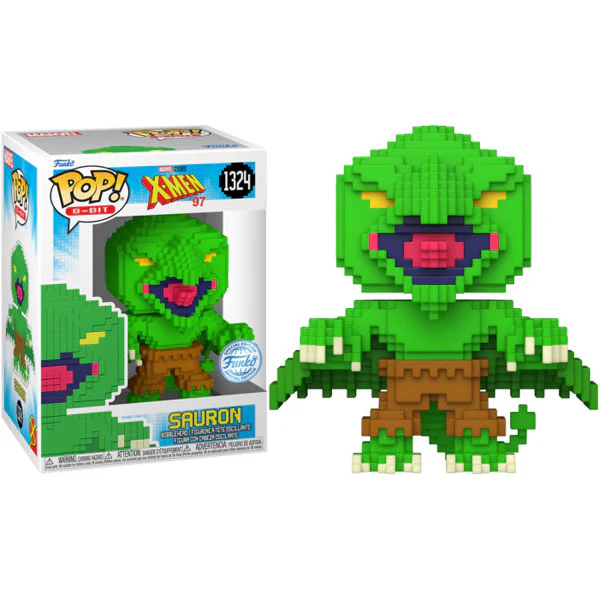 X-Men (1997) - Sauron US Exclusive 8-Bit Pop! Vinyl - Image 3