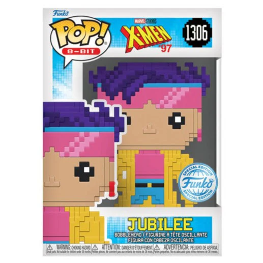 X-Men 1997 - Jubilee 8-Bit US Exclusive Pop! Vinyl - Image 2