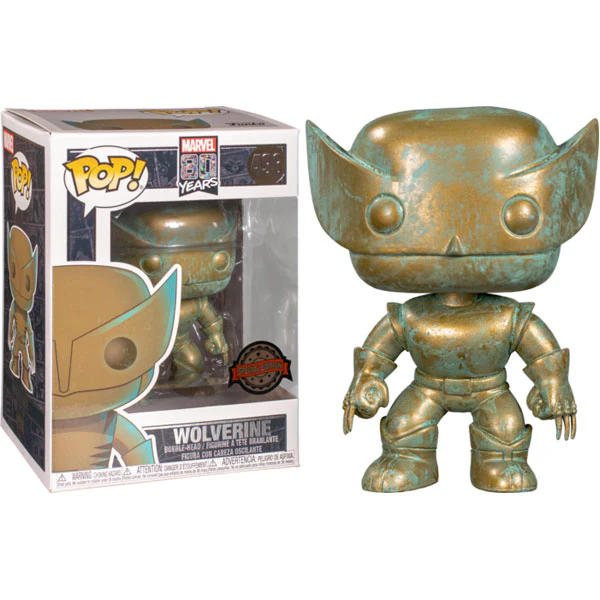 X-Men - Wolverine Marvel 80th Anniversary Patina US Exclusive Pop! Vinyl - Image 3