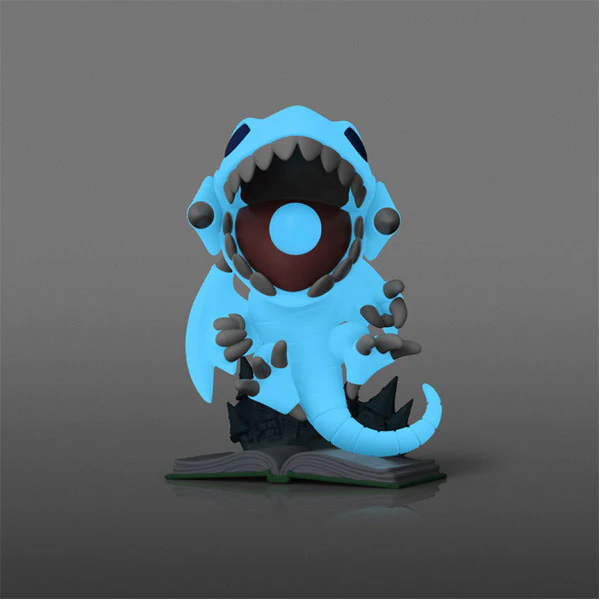 Yu-Gi-Oh! - Blue Eyes Toon Dragon US Exclusive Glow-in-the-Dark Super 6 Inch Pop! Vinyl - Image 2