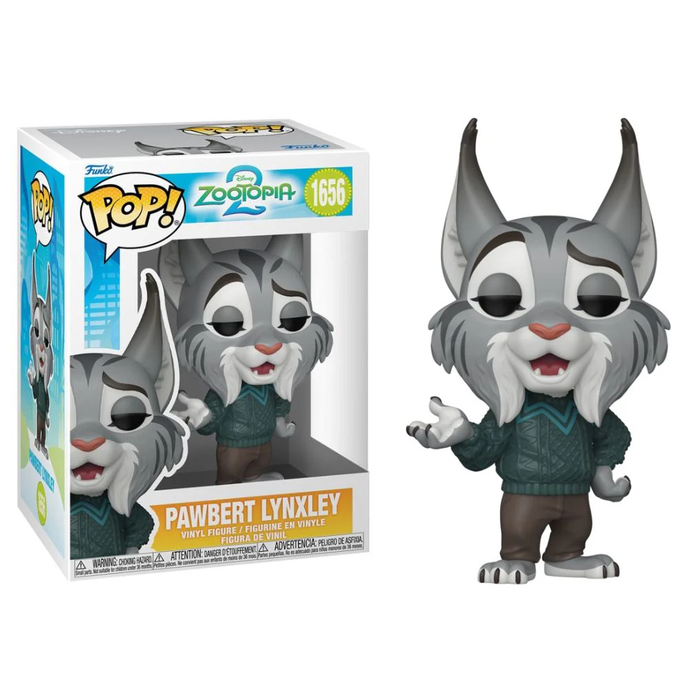 Zootopia 2 - Pawbert Lynxley Pop! Vinyl - Image 3